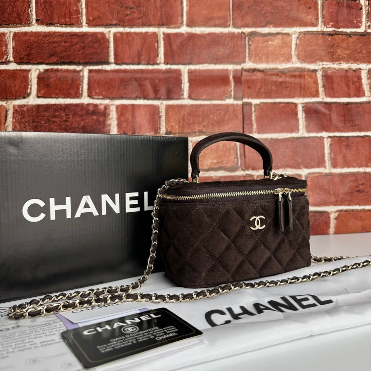 CHNL VANİTY SÜET ACI KAHVE